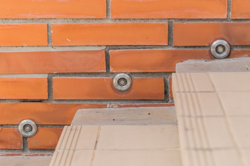 Brick Wall in Spring