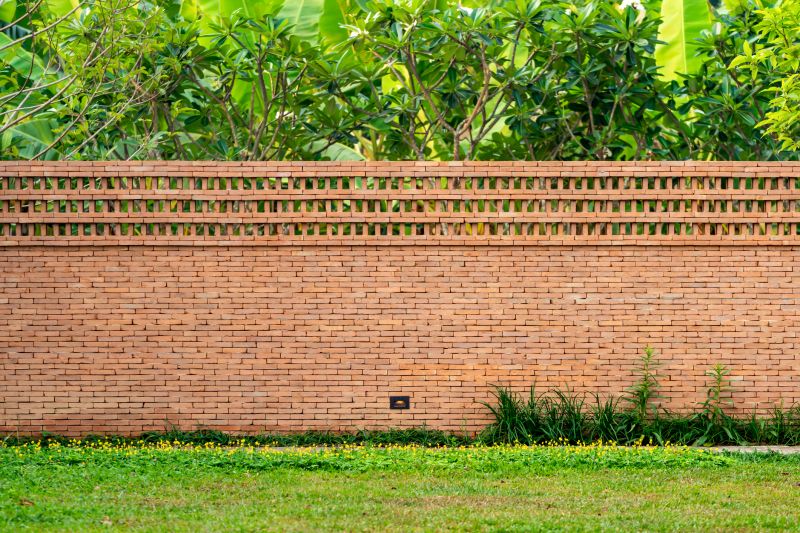 Products For Brick Wall Installations in use